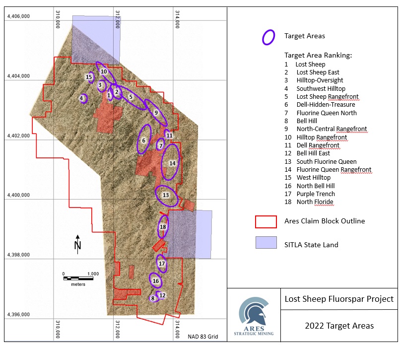 Ares Strategic Mining Completes Multi Year Drilling Program Planning for Utah Fluorspar Project